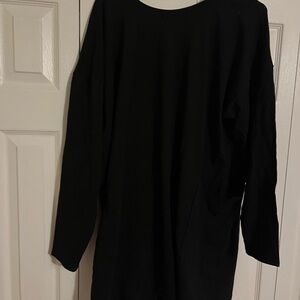 Pink Lily Classic Black Long Sleeve Dress